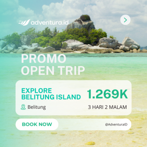 open trip belitung island 3d2n